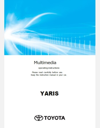 toyota yaris 2025 navigation & multimedia system manual (jdm)